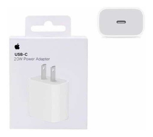 Adaptador C Cargador Rápida 20w iPhone Apple