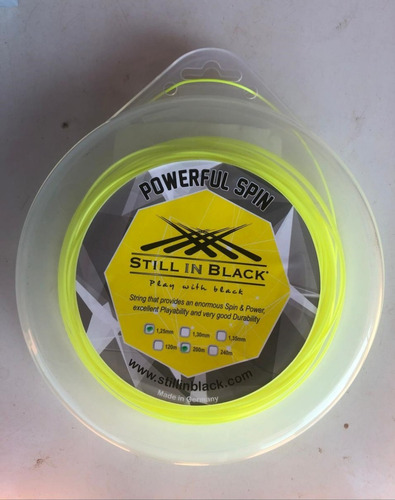 Corda Still In Black- Powerful Spin Octa- 1.25/17 - 200m-new