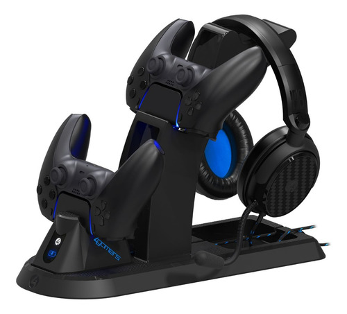 Estación Gamer 4gamers Ultimate Para Ps5 - Negro