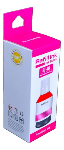 Tinta Premium Refill Ink Gi-16 Magenta Para Canon Gi-16m
