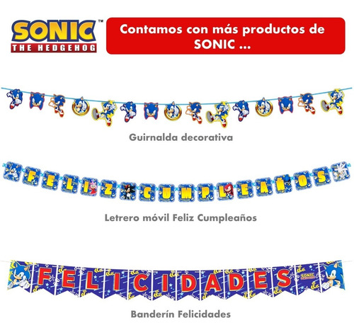 Block De 250 Stickers Sonic Artículo Fiesta Son0h1