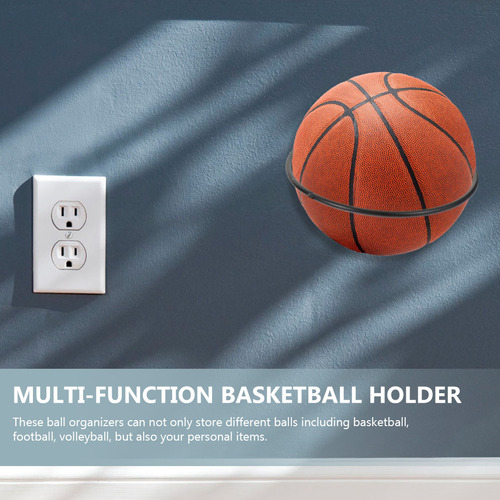 Soporte De Baloncesto Multifunción Para Montaje En Pared, 3