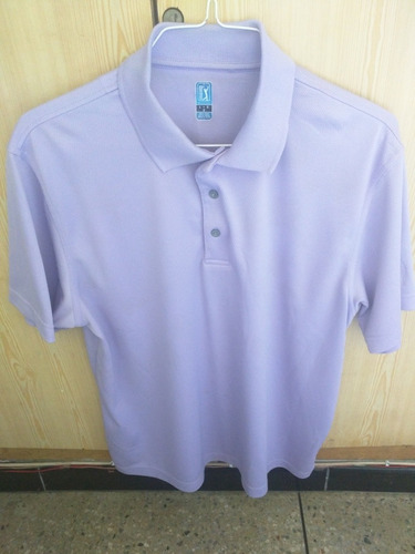 Franela De Golf Pga Tour, Color Lila. Talla L Importada. Usa