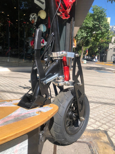 Monopatín Sunra Con Asiento Velocífero Con Suspensión 0km