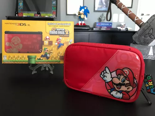 Nintendo 3ds Xl New Super Mario Bros.2 Gold Edition + Bolsa