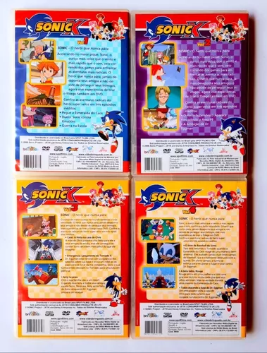 Dvd Desenho - Sonic x Vol.1 em Promoção na Americanas