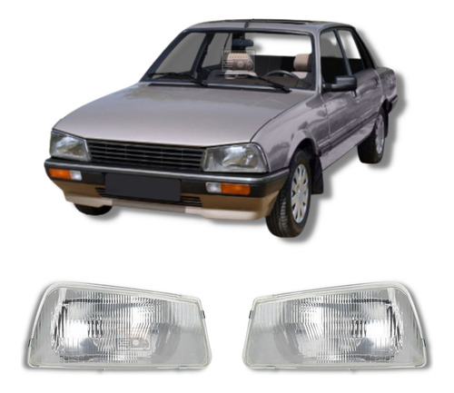 Juego Opticas Peugeot 505 1982 1983 1984 1985 1986 1987 1988