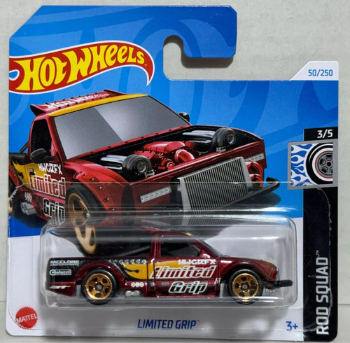 Auto Colección Hot Wheels Camioneta Limited Grip Rod Squad