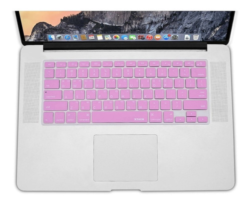 Xskn  idioma Coreano Color Rosa Teclado Piel De Silicona