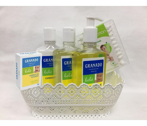 Kit Banho Granado + Cestinho Grátis
