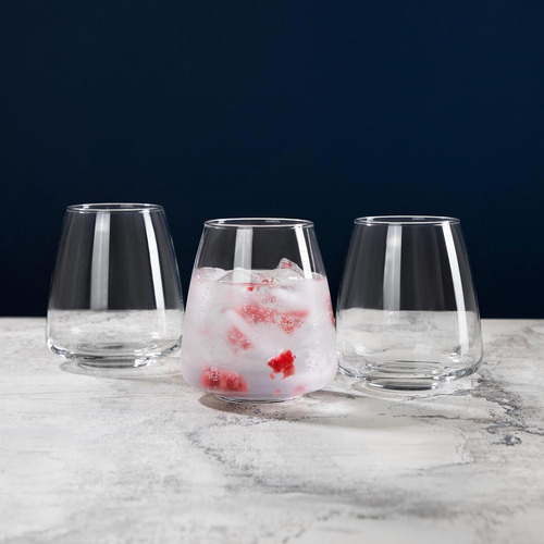 Juego De 6 Copas De Vino Apilables Sin Tallo De Libbey, Jueg