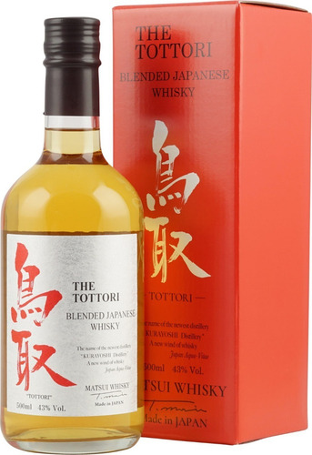 Imagen 7 de 10 de Whisky Japones The Tottori Blended 750ml En Estuche
