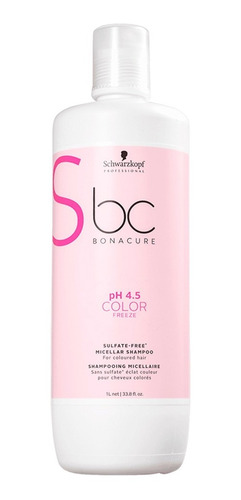 Schwarzkopf Shampoo- Bc Bonacure - Ph 4.5 Color Freeze 1l