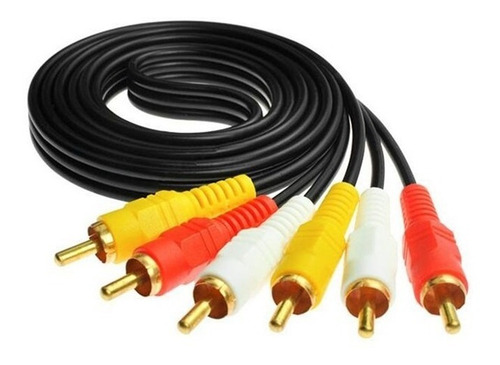 Imagen 4 de 10 de Cable Rca Ext Macho A Macho Audio Y Video 20 Metros Hd