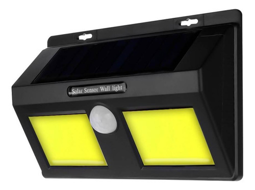 Foco Luz Led Solar Con Doble Sensor De Movimiento Diginet