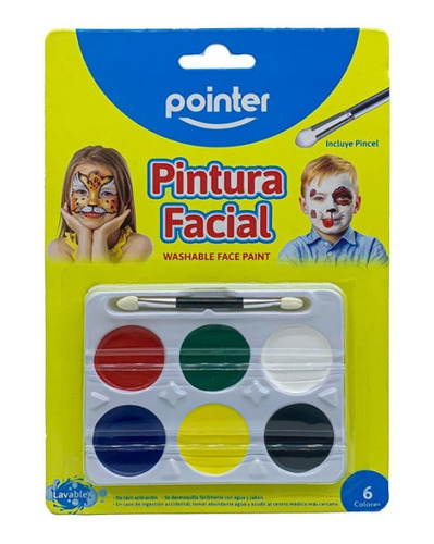 Pintura Para Cara, Facial, Hallowen Varios Colores