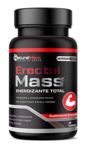 Erectol Mass Potencia & Vigorizante Y Fecundador 30tabletas