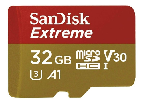 Memoria Sd Sandisk Extreme 32 Gb Clase 10 Gopro Hero 5 6 7 8