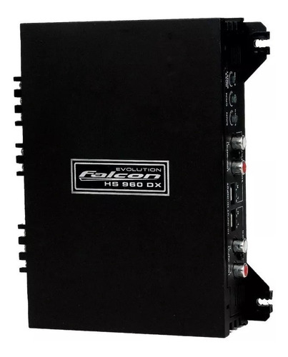 Módulo Amplificador Falcon Hs 960 Dx 400w Rms Digital Cor Preto
