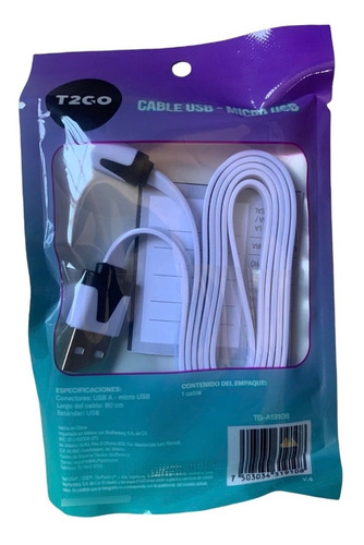 Cable Usb - Universal (micro Usb) 80cm
