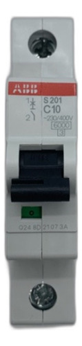 Interruptor Termomágnetico, Abb, S201-c10