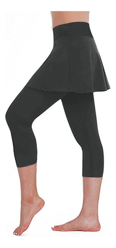 Falda Casual Para Mujer Leggings Pantalones De Tenis Deporte