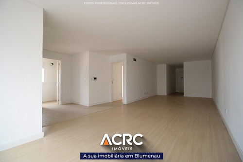 Imagem 3 de 18 de Acrc Imóveis - Apartamento Novo Com Aquecimento A Gás E Piscina Para Venda No Bairro Ponta Aguda - Ap04245 - 69267064