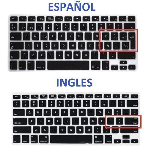 Cubre Teclado Español Para Macbook Air Con Touchid.mod A1932
