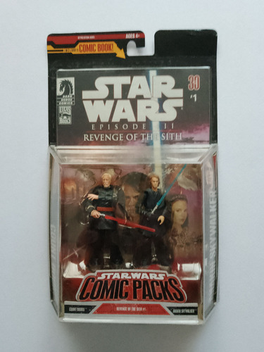 Star Wars Comic Pack De Count Dooku Vs Anakin Skywalker