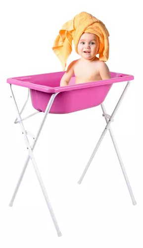 Bañera plegable Kids Baby Hercules Banheira Infantil Banheira Tanque Banheira  Bebe Banheira De Bebê Banheira Portatil Banheira Ergonômica Banheira 34  Litros Banheira Menino Menina Banheira Porta Shampoo e Sabonete Suporte  color rosa