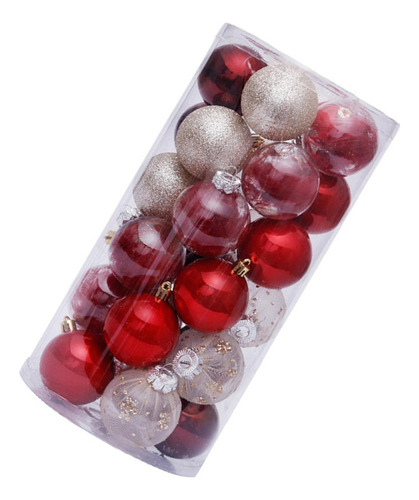 Cb 30 Bolas Navideñas Para Decoración De Cumpleaños