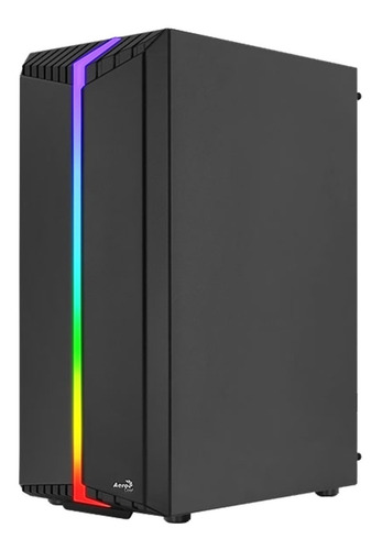 Imagen 8 de 9 de Gabinate Gamer Aerocool Bionic G Bk V2 Rgb Atx Negro