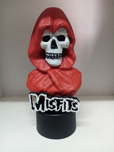 Figura Musical  Misfits Busto 17 Cm  Escultura De Colección 