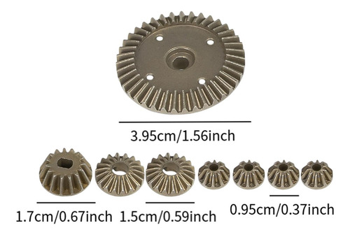 Robusto Conjunto De Engranajes Diferenciales 1:10 Para Las V