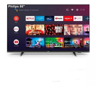 Televisor Philips 55 Uhd 4k Smart Tv 55pud7406