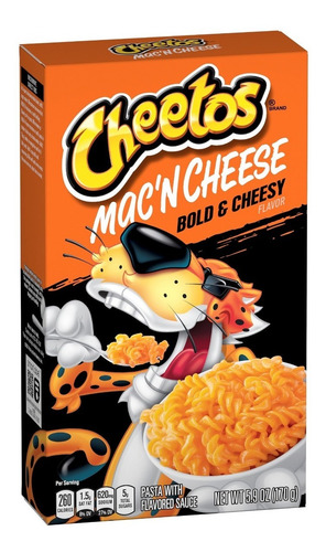 Imagen 1 de 6 de Cheetos Macarrones De Queso 5.9 Oz (170g) Envio Ya