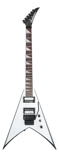 Guitarra Jackson Js32 King V Ah Fb White With Black Bevels D