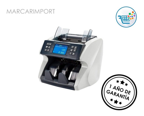 Imagen 2 de 10 de Maquina De Contar Billetes Con Detector Falsos Clasificadora