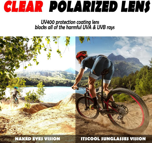 Itscool Gafas De Sol Deportivas Polarizadas Con 5 Lentes Int