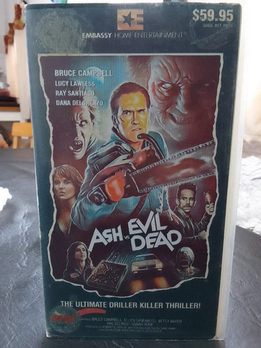 Ash Vs Evil Dead-sam Raimi-duplicado-latino-vhs (Usado)