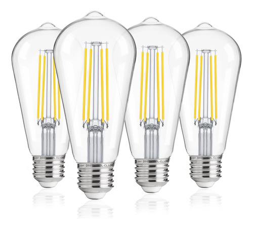 Bombilla Led Edison St19 Con Sensor De Atardecer A Amanecer