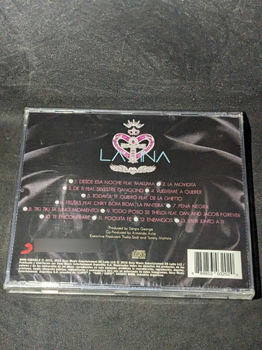 Cd Thalia Latina Sellado Nuevo Supercultura