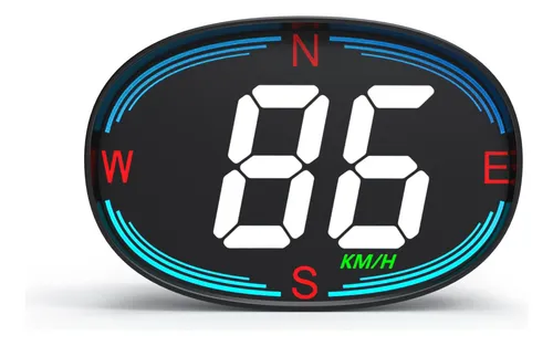 Hxexplore Velocimetro Gps Con Pantalla Lcd Hud Con Alarma De