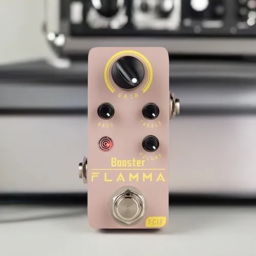 Flamma Booster Fc 18 Mini Pedal Para Guitarra Electrica