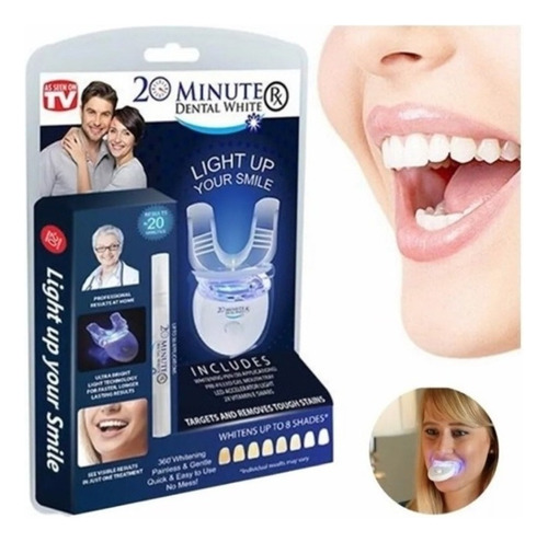 Blanqueador Dental White Light 20 Minutos