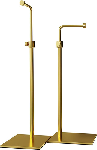 Soporte De Exhibicion Para Bolso De Mano 2u. Ajustable -gold