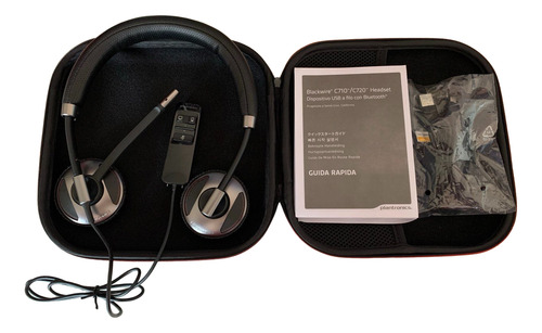 Fone De Ouvido Usb Com Fio E Bluetooth - Blackwire C720