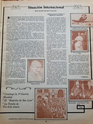 A5 Excelsior 1917 1927 Edición Especial Colecciónable # 1 (Usado)