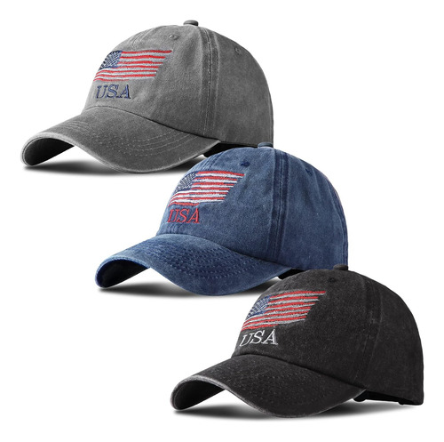 Sombrero De Bandera De Estados Unidos, Gorra De Béisbol