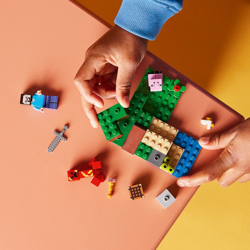 Imagen 5 de 7 de Lego® Minecraft La Emboscada Del Creeper
